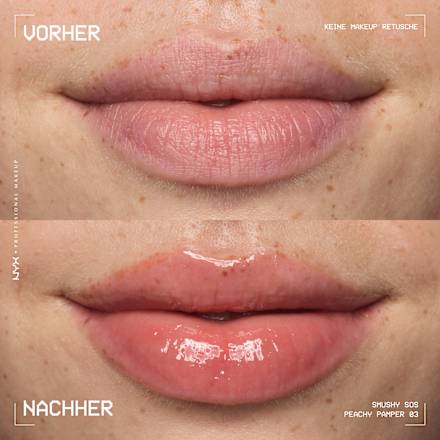 Lippenmaske Smushy SOS Hydrating 03 Peachy Pamper NYX PROFESSIONAL MAKEUP