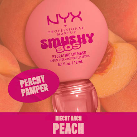 Lippenmaske Smushy SOS Hydrating 03 Peachy Pamper NYX PROFESSIONAL MAKEUP