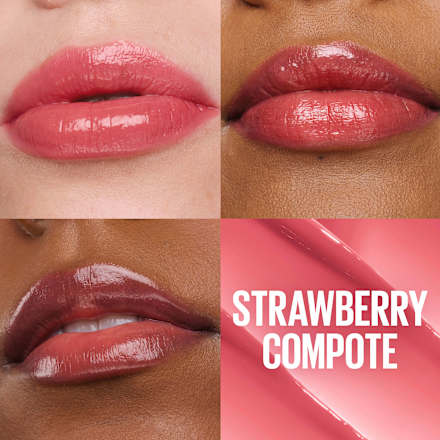 Lippenbalsam Lifter Glaze Oil Balm 012 Strawberry Compote MAYBELLINE NEW YORK