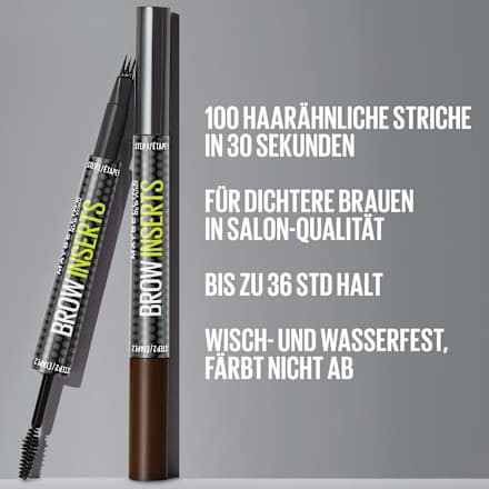 Augenbrauenstift Brow Inserts 4.5 Ash Brown MAYBELLINE NEW YORK