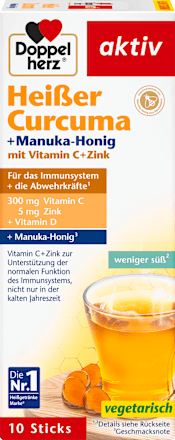 Sticks Heißer Curcuma + Manuka Honig Doppelherz