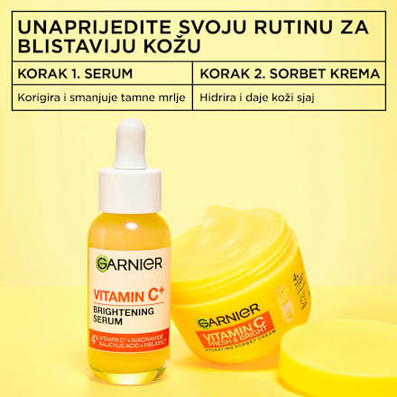 Hidratantna sorbet krema za lice – Vitamin C Fresh & Bright GARNIER