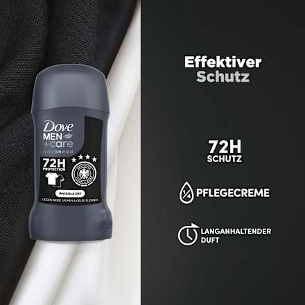 Antitranspirant Deostick Invisible Dry Dove MEN+CARE