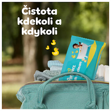 vlhčené ubrousky Fresh Clean XXL Pampers