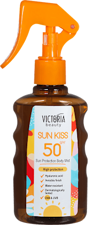 Слънцeзащитен мист за тяло Sun Kiss SPF 50 Victoria Beauty