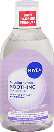 Micellás arctisztító aminosav komplex-szel és dexpanthenollal érzékeny arcbőrre NIVEA