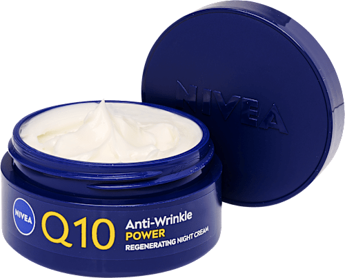 Ránctalanító éjszakai arckrém Q10 POWER NIVEA