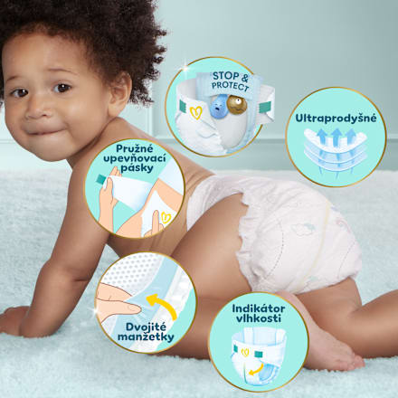 pleny, velikost 6 Pampers Premium Care