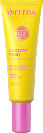 Denný pleťový UV fluid Glow Daily Care & Protection SPF 30  WELEDA