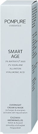 Éjszakai krémpakolás Smart age POMPURE