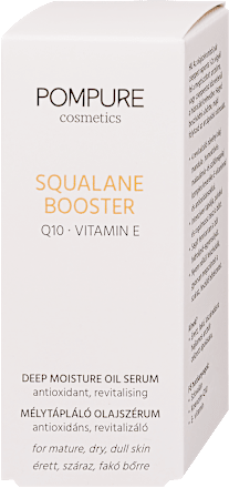 Mélytápláló olajszérum Squalane booster POMPURE