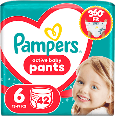 plenkové kalhotky velikost 6 Pampers active baby