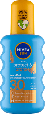 Napozó spray FF30, Protect & Bronze  NIVEA SUN
