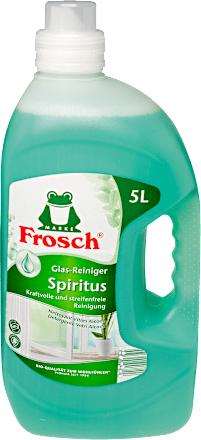 Ablaktisztító spiritusszal Frosch