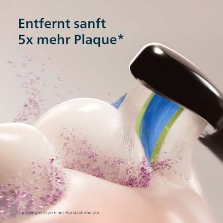 Elektrische Zahnbürste 4000 schwarz Philips Sonicare