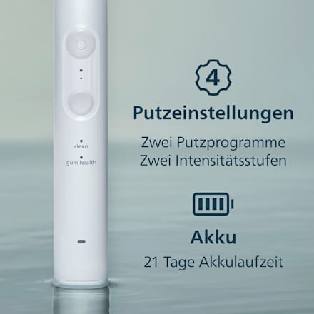Elektrische Zahnbürste 4000 schwarz Philips Sonicare