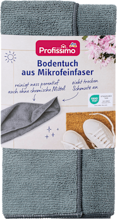 Bodentuch aus Mikrofeinfaser sortiert Profissimo
