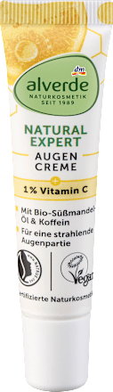 Crema contorno occhi NATURAL EXPERT con vitamina C alverde