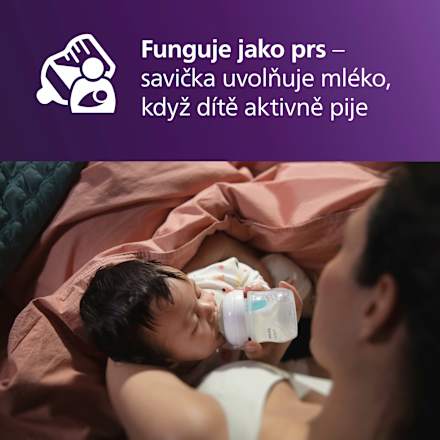 kojenecká lahev Natural Response 3-6 m PHILIPS AVENT