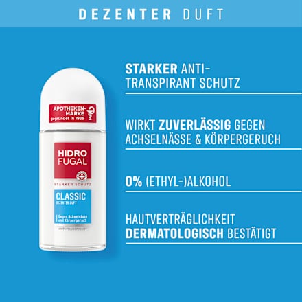 Deo Roll-on Classic Hidrofugal