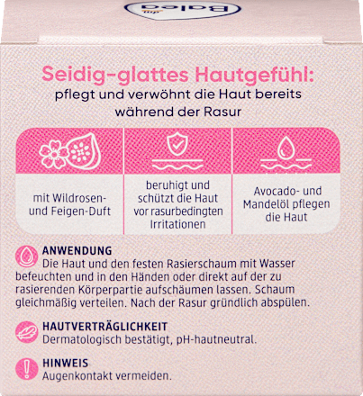 Rasierschaum Fest Wildrose Balea