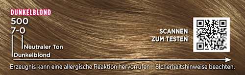 Intensiv-Creme-Coloration 500 Dunkelblond Palette Intensive Color Creme