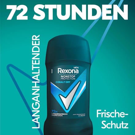 Antitranspirant Deostick Nonstop Protection Cobalt Dry Rexona men