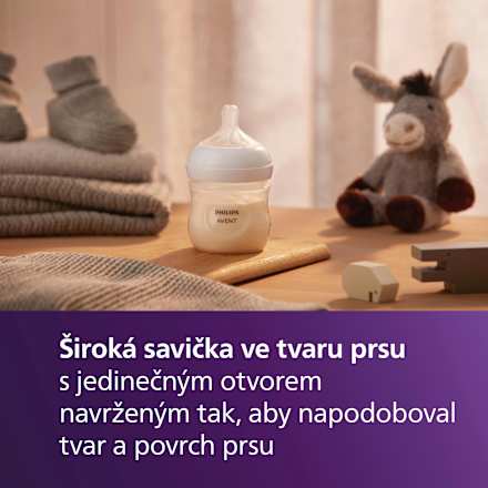lahev Natural + savička Natural 2 Slow SCY900/01 PHILIPS AVENT