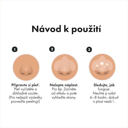 náplasti na akné Mighty Patch Nose Hero.