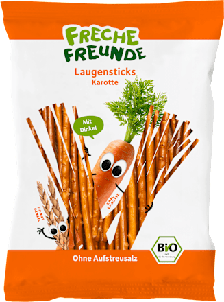 BIO špaldové tyčinky s příchutí mrkve Freche Freunde