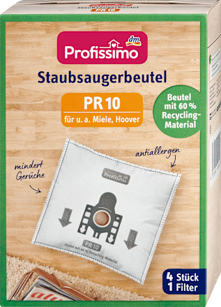 Staubsaugerbeutel PR10 & Filter  Profissimo