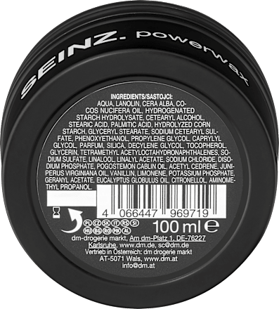 Styling Powerwax SEINZ.
