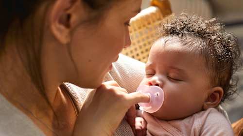 Schnuller Soothie Silkon, rosa, 0-6 Monate PHILIPS AVENT