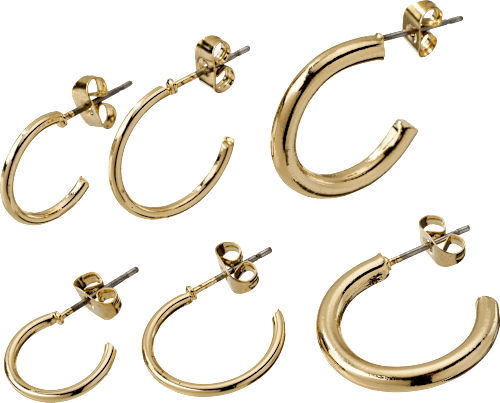 Creolen Gold-Optik ebelin