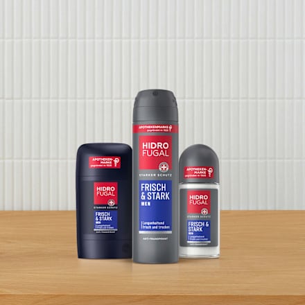 Antitranspirant Deo Roll-on Frisch & Stark Hidrofugal
