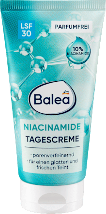 Nappali arckrém niacinamiddal, FF30 fényvédelemmel Balea