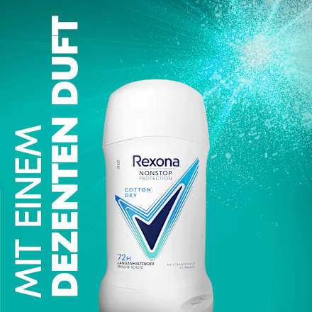 Antitranspirant Deostick Nonstop Protection Cotton Dry Rexona