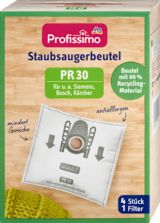 Staubsaugerbeutel PR30 & Filter  Profissimo