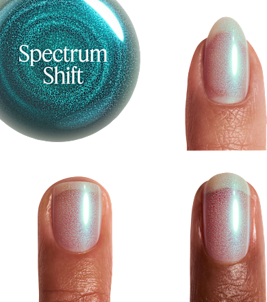 Nagellack Spectrum Shift 35 Blaugrün Metallic essie