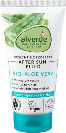 After Sun Fluid Gesicht mit Aloe Vera alverde NATURKOSMETIK