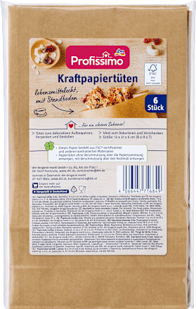Kraftpapiertüten Profissimo