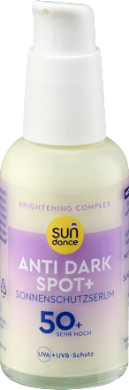 Siero solare ANTI DARK SPOT+ SPF50+ sundance