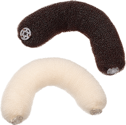 Haar-Donut klein, blond/braun ebelin