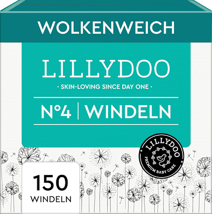 Windeln Gr. 4 (9+ kg) Monatsbox LILLYDOO