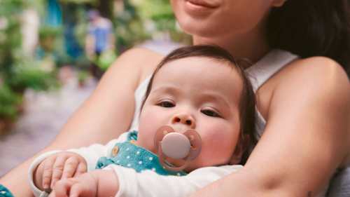 Schnuller ultra soft Silikon, lila/rosa, 6-18 Monate PHILIPS AVENT