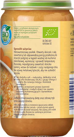 Krupniczek z warzywami i kurczakiem BIO Junior, po 1. roku HiPP