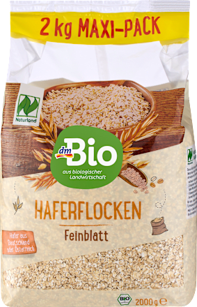 Haferflocken Feinblatt Maxi-Pack dmBio