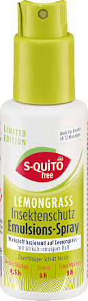 Insektenschutzspray lemongrass Emulsion S-QUiTO free