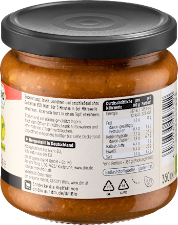 Chili cu tofu vegan ECO dmBio