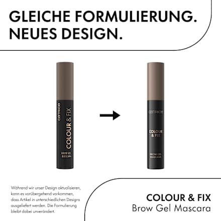 Colour & Fix Brow Gel Mascara - Nr. 030 Dark Brown CATRICE